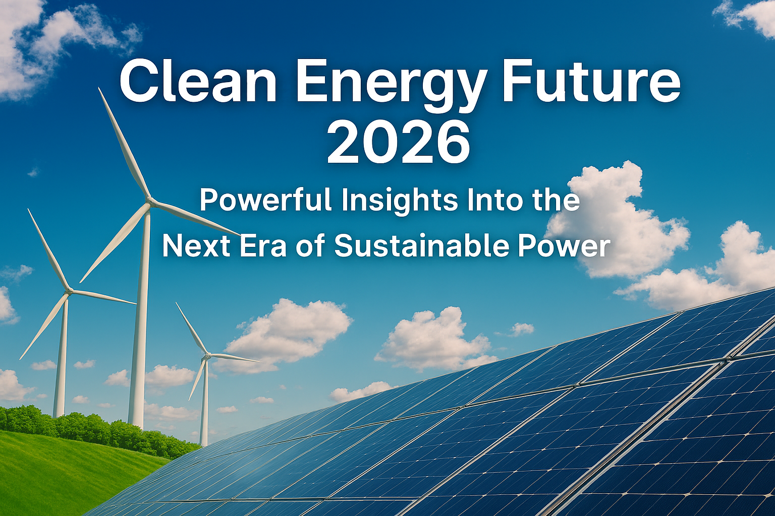 Clean Energy Future 2026