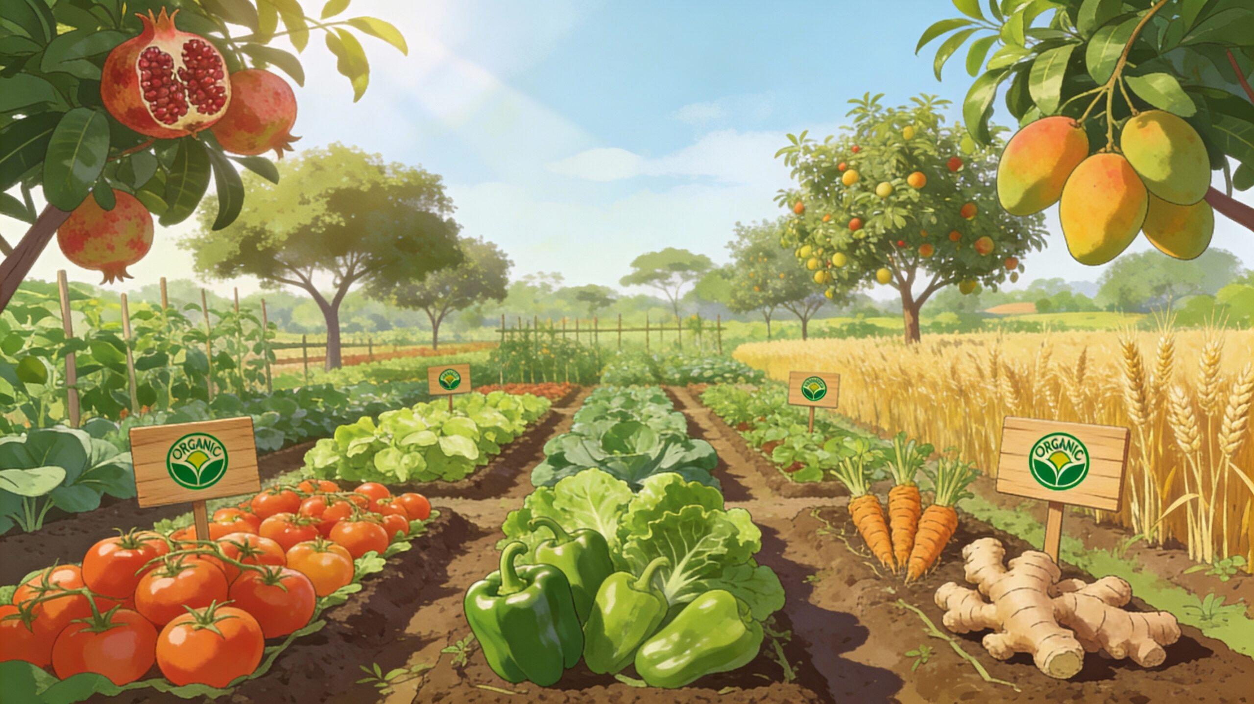 Top 10 organic crops 2026